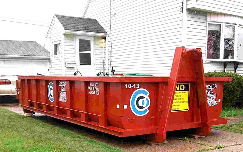 10 yard dumpster from Cragco