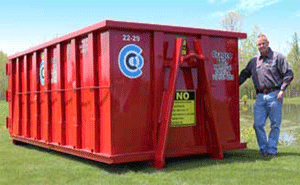 20 yard dumpster from Cragco
